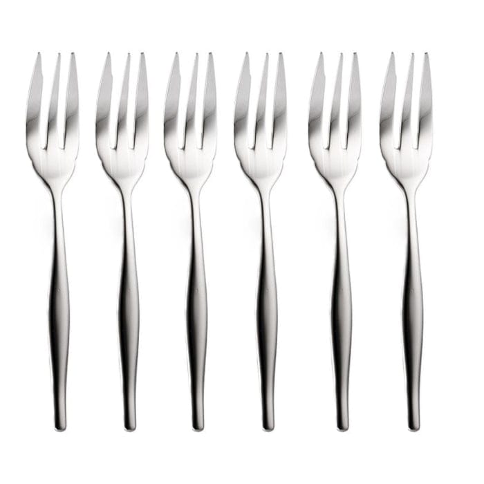 EETRITE CUTLERY Eetrite Slimline Cake Fork Set - 6 Piece
