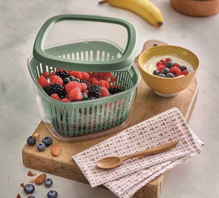 EETRITE fruit basket Eetrite Snips Aroma Storage Container 1.5L Green 079205GR (7606137094233)