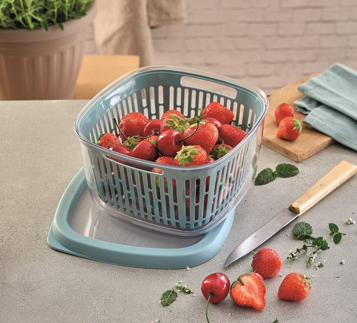 EETRITE fruit basket Eetrite Snips Aroma Storage Container 1.5L Light Blue 079205BL