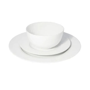 Eetrite Just White Rim Dinner Set 12 Piece