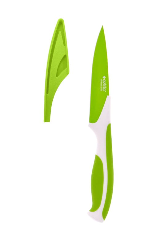 EETRITE Knife Paring Knife With Cover Green ER1472GRN (7468441501785)