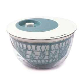 EETRITE Measuring Eetrite Snips Miss Butterfly Salad Spinner 4L Light Blue (2 In 1) 020476 (7605963882585)