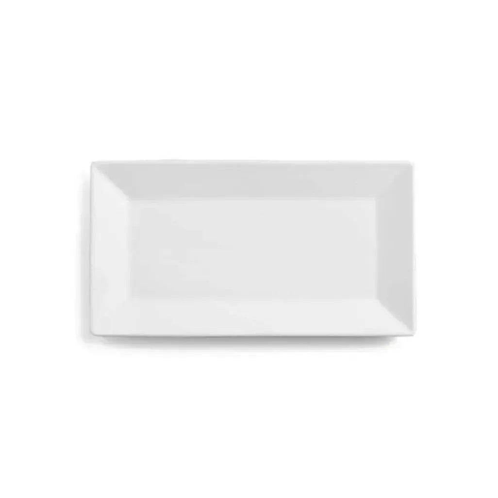 EETRITE Platter Eetrite Rectangular Platter White 37cmx20cmx2.5cm ER0279