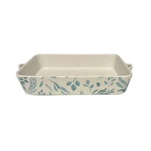 EETRITE Platter Eetrite Stoneware Floral Rectangular Baker 1,9 Litre CC2500