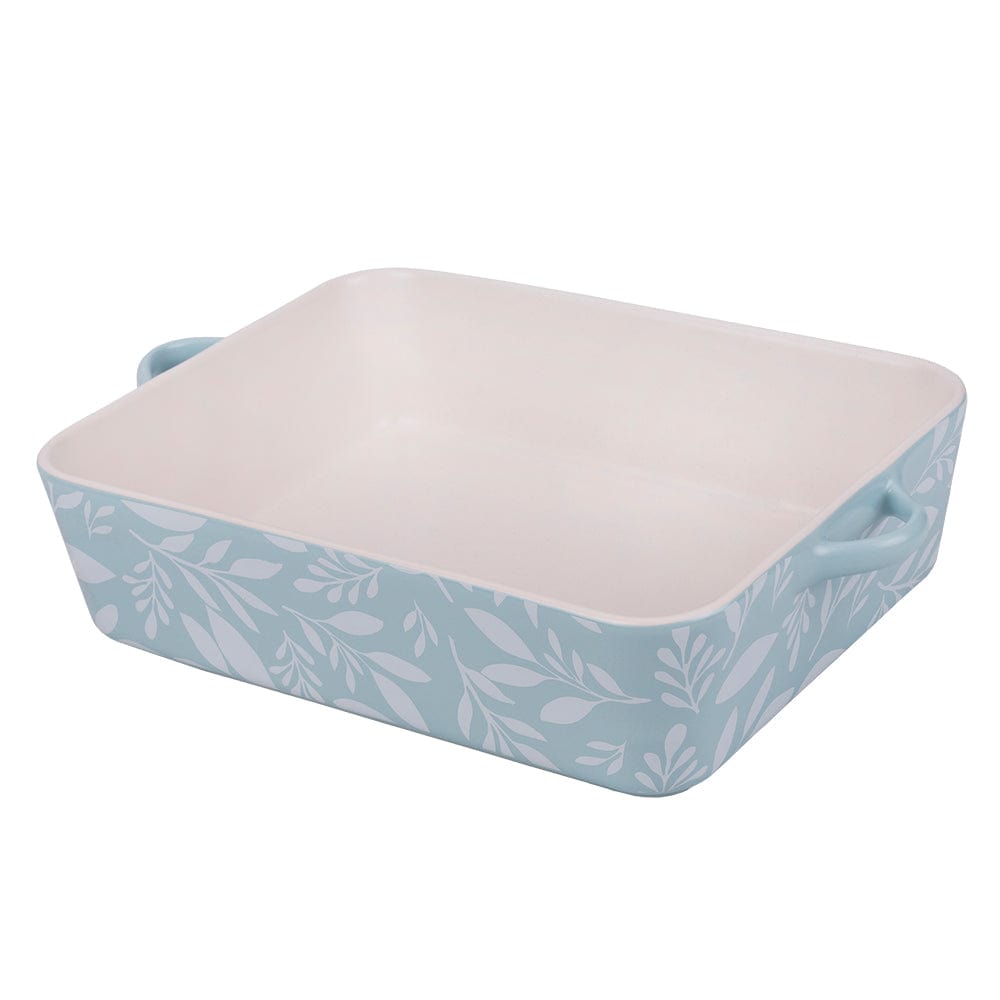 EETRITE Platter Eetrite Stoneware Floral Rectangular Baker 2,6 Litre CC2501