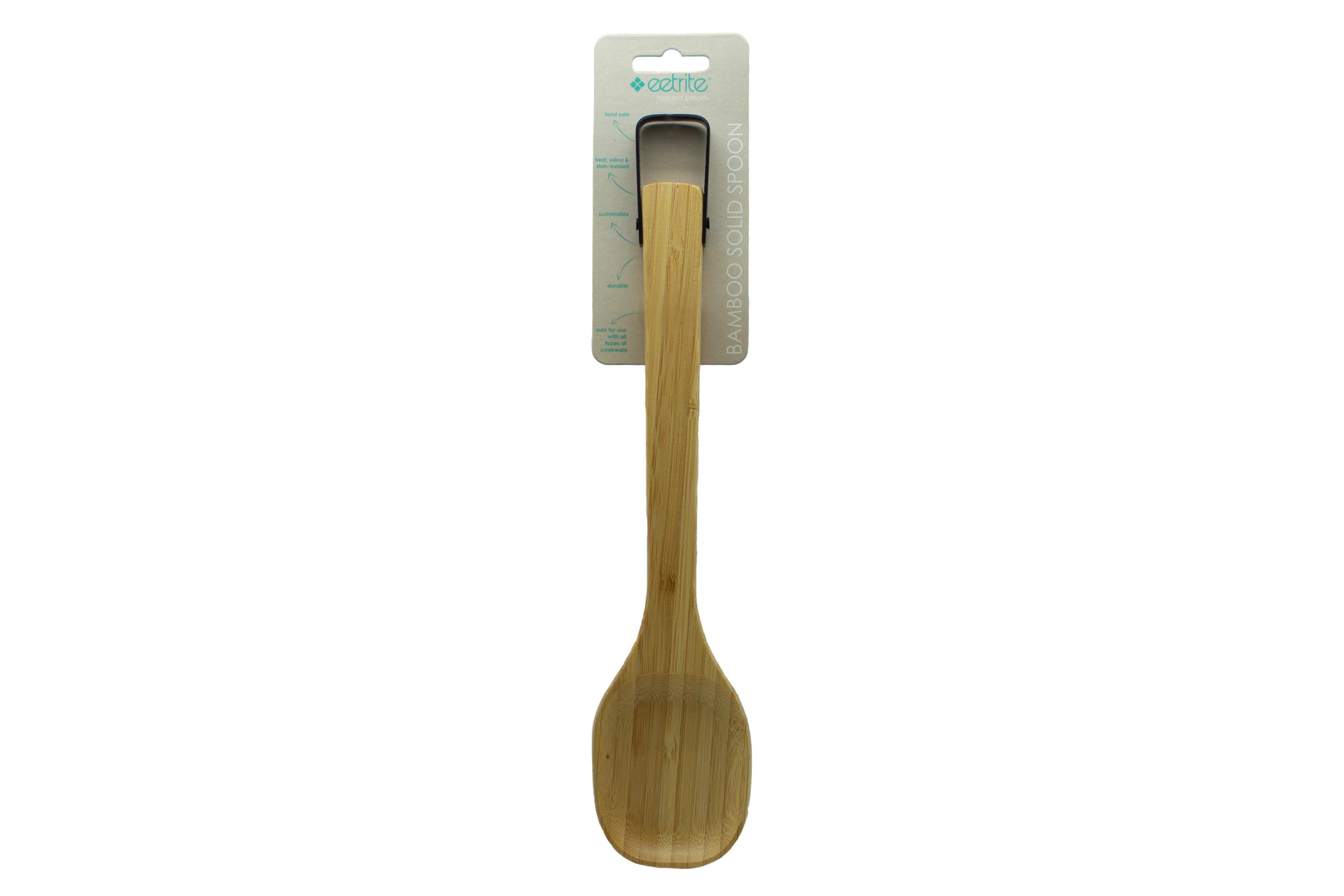 EETRITE Solid Spoon Eetrite Bamboo Solid Spoon 33cm  LC7000