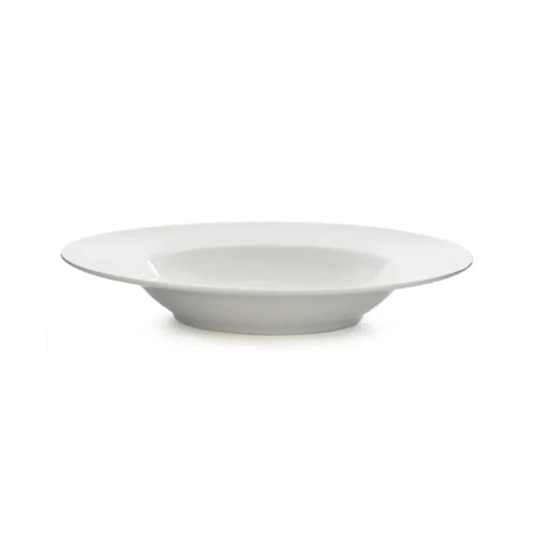 Eetrite Just White Rim Soup Bowl, 22cm ER1265
