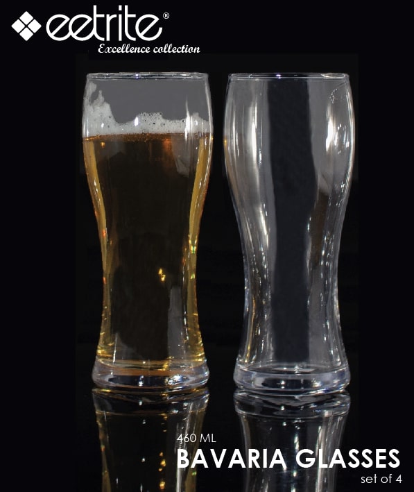 Eetrite Wine Glasses Eetrite Bavaria Glasses 460ml Set of 4 LC6005