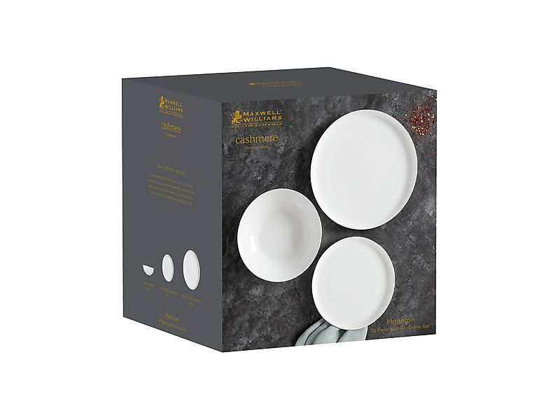 Maxwell & Williams Cashmere Mansion High Rim Dinner Set 18 Piece EF0071.