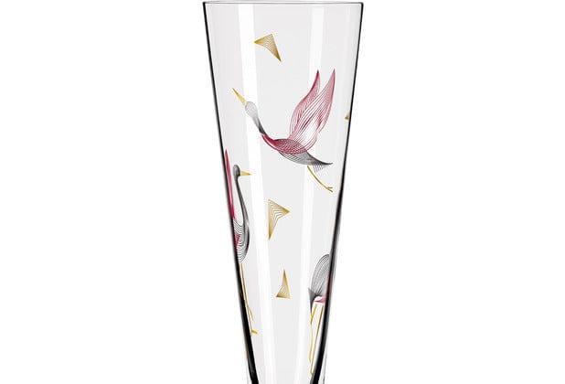 Ritzenhoff Glasses Ritzenhoff Gold Night Champagne Glass Rachel Hoshino 200ml 1071015 (7390199873625)