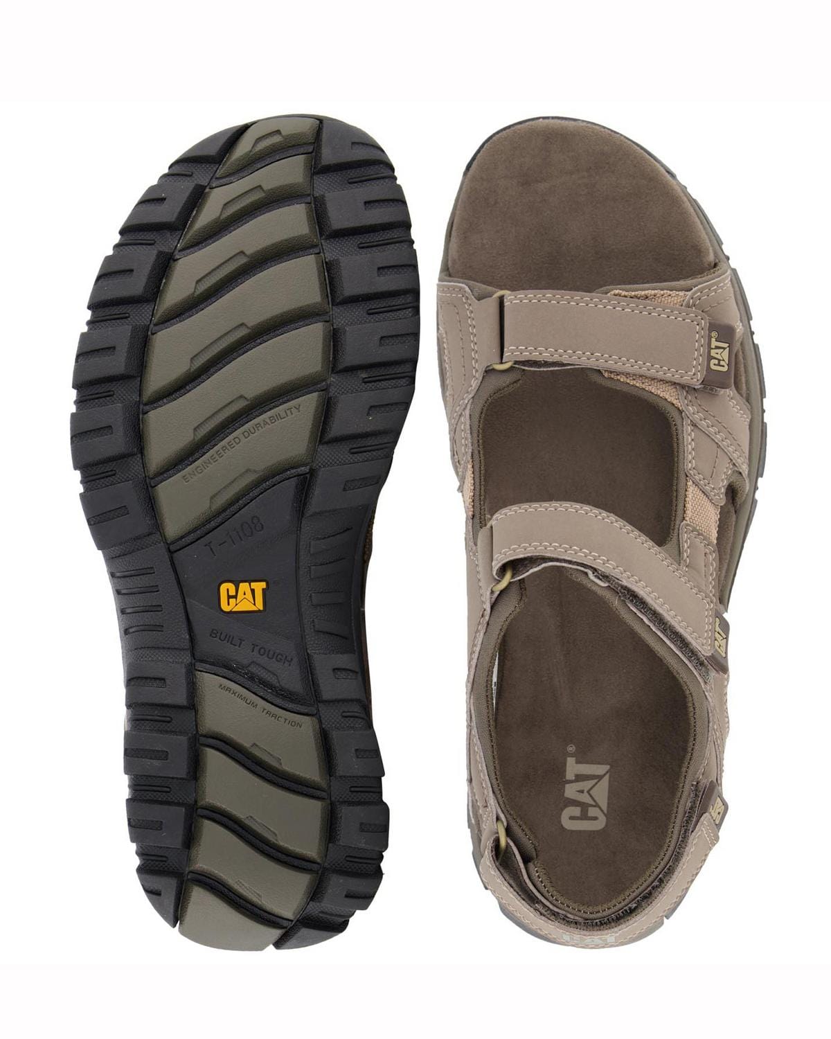 Caterpillar Sandals Caterpillar Giles Worn Brown (7156115538009)