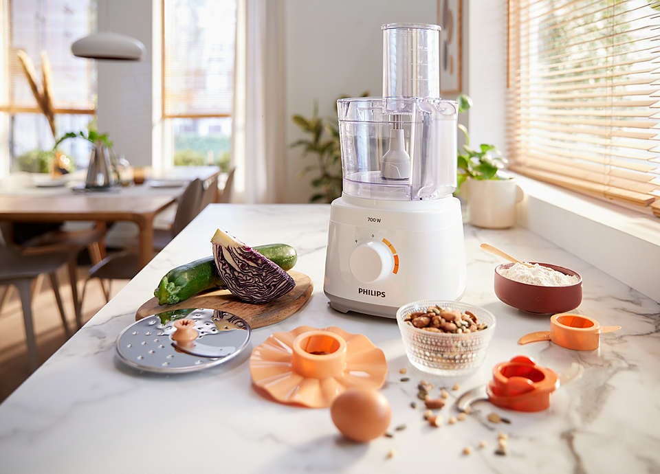 Philips Food Processor Philips Daily Collection Compact Food Processor HR7310/00 (4719871033433)