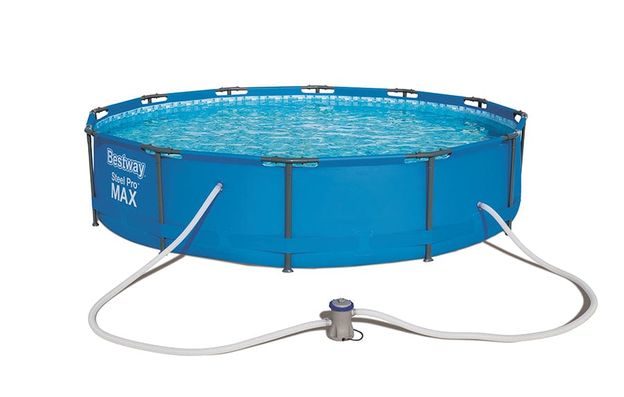 BESTWAY POOL Bestway Max Frame Pool Set Grey 6.473l 3.66m X 76cm 56416 (7166955094105)