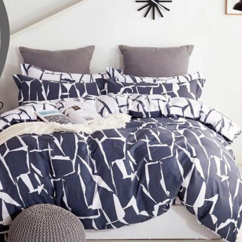 Egyptian Cotton Duvet Cover Double 200 Thread Count Cotton Maxwell Duvet Cover Set