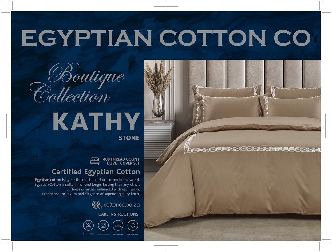 Egyptian Cotton Duvet Cover Egyptian Cotton Kathy 400 Thread Count Stone Duvet Cover Set