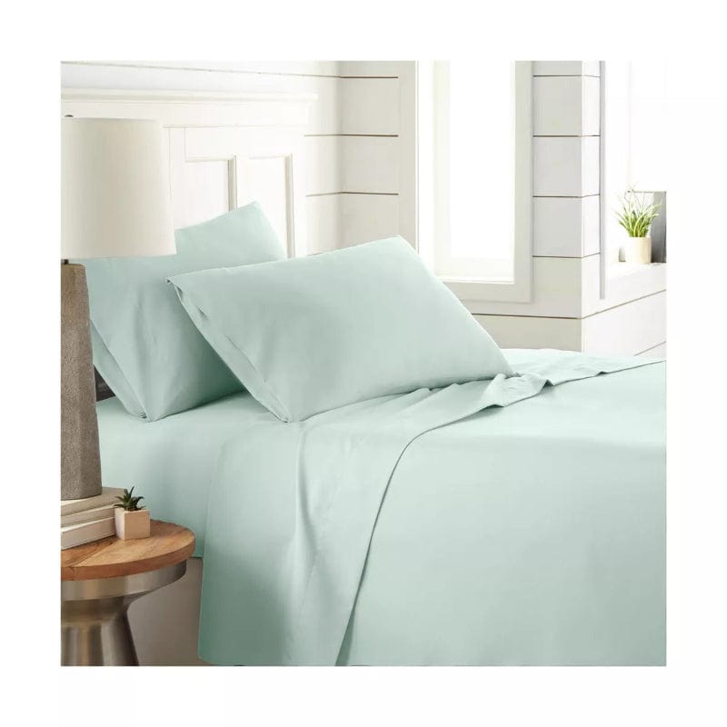 Egyptian Cotton FITTED SHEET 3/4 Egyptian Cotton 400 Thread Count Flat Sheet Duck Egg (7901808918617)