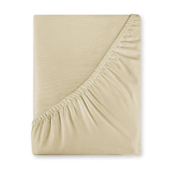 Egyptian Cotton FITTED SHEET Egyptian Cotton 400 Thread Count Fitted Sheet Stone (7903090507865)