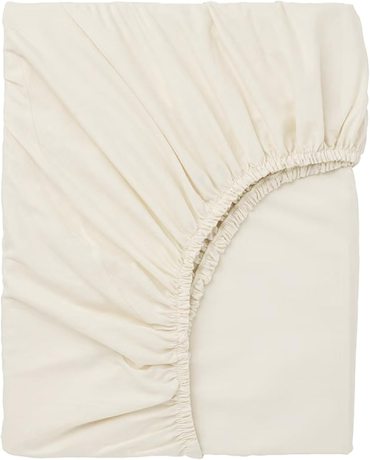 Egyptian Cotton FITTED SHEET Egyptian Cotton 600 Thread Count Fitted Sheet Cream (7881080438873)