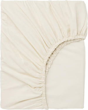 Egyptian Cotton FITTED SHEET Egyptian Cotton 600 Thread Count Fitted Sheet Cream (7881080438873)