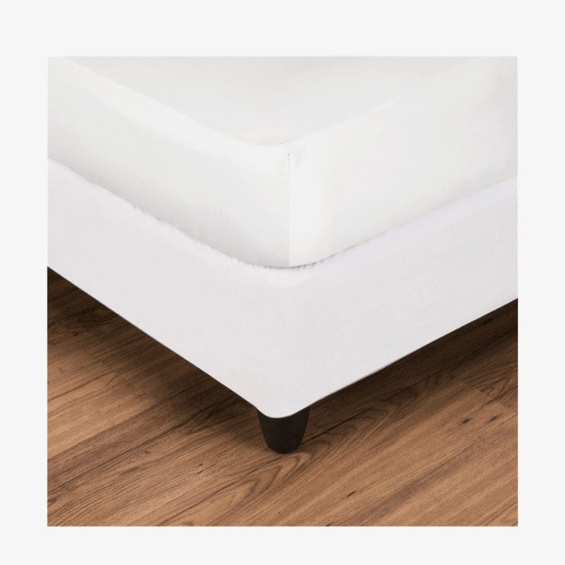 Egyptian Cotton Fitted Sheet Egyptian Cotton 600 Thread Count Fitted Sheet Queen White (7775988777049)