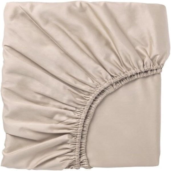 Egyptian Cotton FITTED SHEET Egyptian Cotton 600 Thread Count Fitted Sheet Stone (7881079947353)