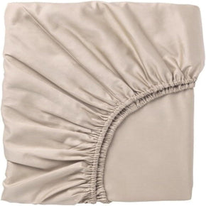 Egyptian Cotton FITTED SHEET Egyptian Cotton 600 Thread Count Fitted Sheet Stone (7881079947353)