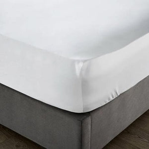 Egyptian Cotton FITTED SHEET Egyptian Cotton 600 Thread Count Fitted Sheet White (7881076015193)