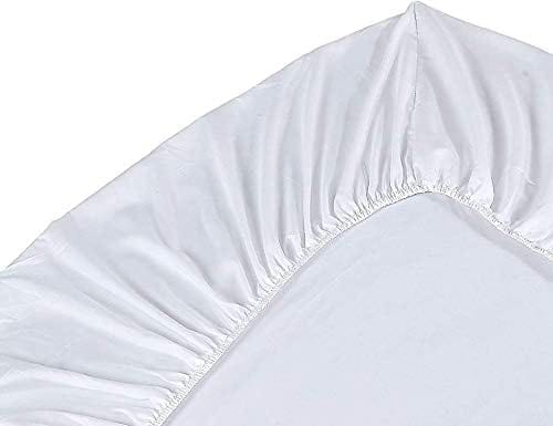 Egyptian Cotton FITTED SHEET Egyptian Cotton 600 Thread Count Fitted Sheet White (7881076015193)