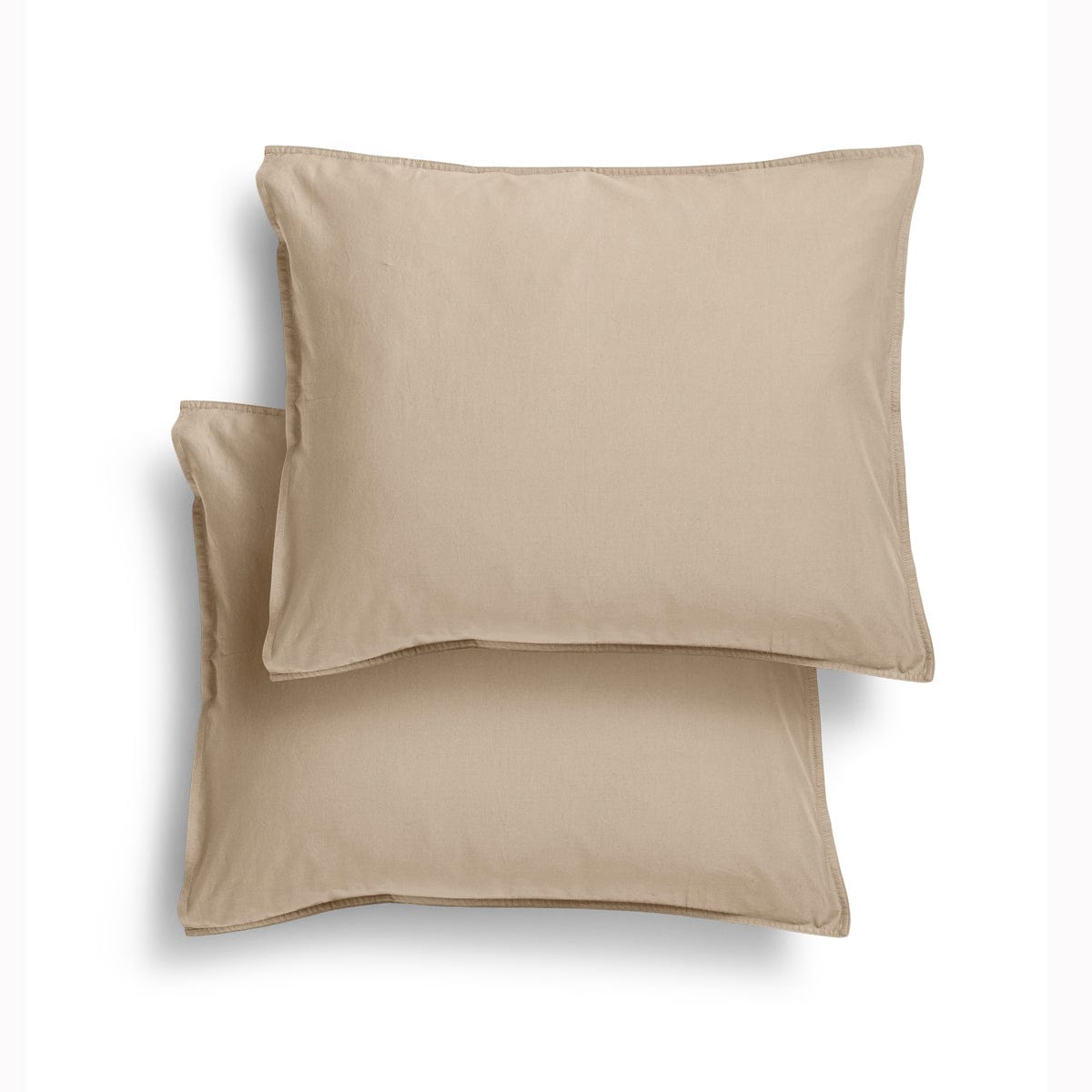 Egyptian Cotton pillowcase Continental Pillow Cases 75x75cm Egyptian Cotton 400 Thread Count Pillow Cases Stone (7903108005977)