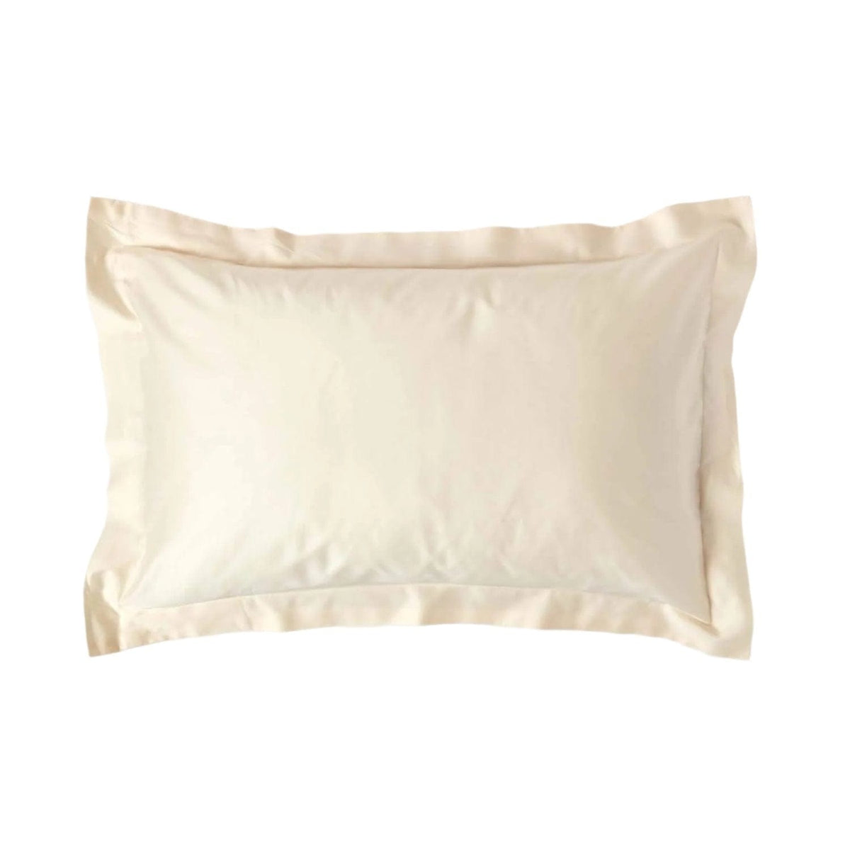 Egyptian Cotton pillowcase Cream 45X70cm Egyptian Cotton Standard Oxford Pillow Cases 600 Thread Count