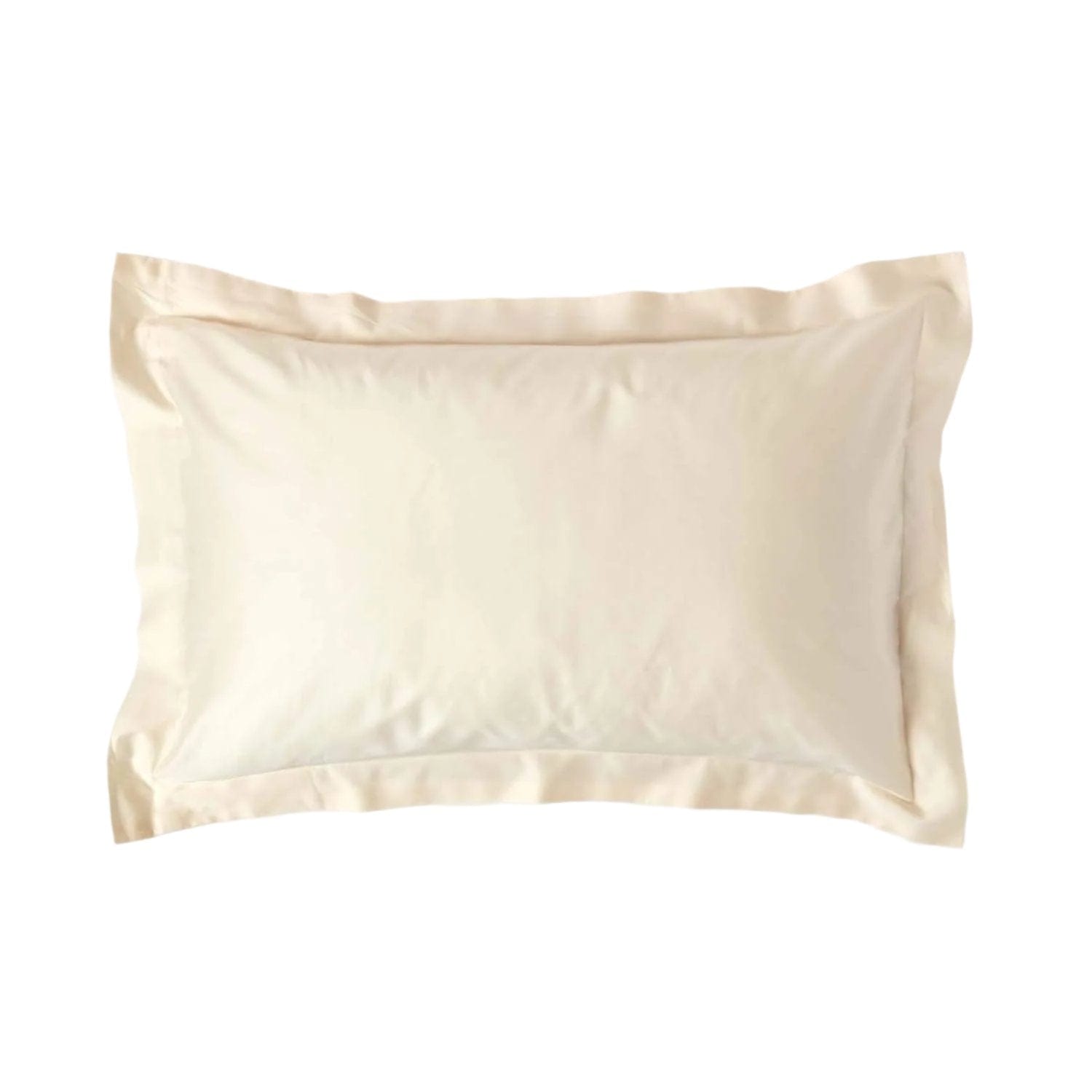 Egyptian Cotton pillowcase Cream 45X70cm Egyptian Cotton Standard Oxford Pillow Cases 600 Thread Count
