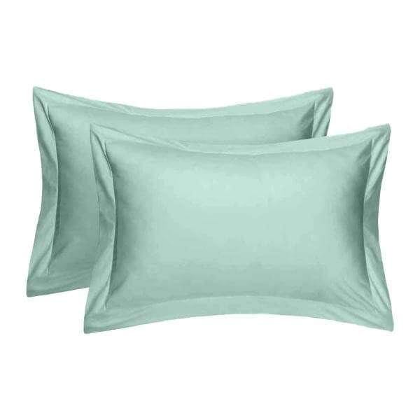 Egyptian Cotton pillowcase Oxford Standard Pillow Cases 45x70cm Egyptian Cotton 400 Thread Count Pillow Cases Duck Egg (2061744570457)