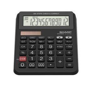 Sharp Desk 12 Digit Calculator EL-CC12D