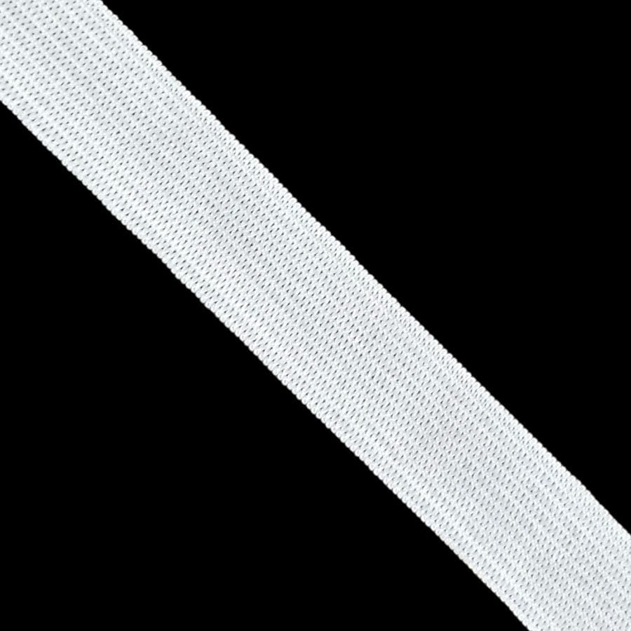 ELASTIC Habby 15mm White Knitted Elastic Med Pull (7916899041369)