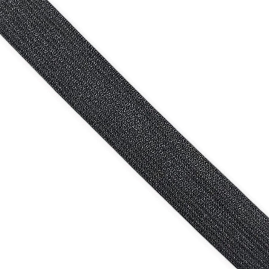 ELASTIC Habby 20mm Black Knitted Elastic Med Pull (7916899041369)