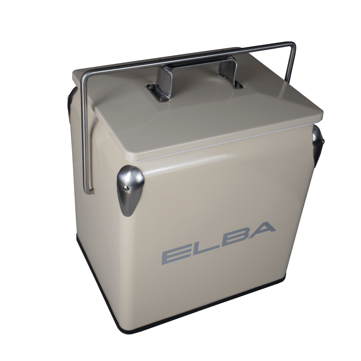 Elba Cooler Box Elba Metal Cooler Box Metal 13L Cream 05/MCB-C