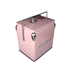 Elba Cooler Box Elba Metal Cooler Box Metal 13L Pink 05/MCB-P (7884562759769)