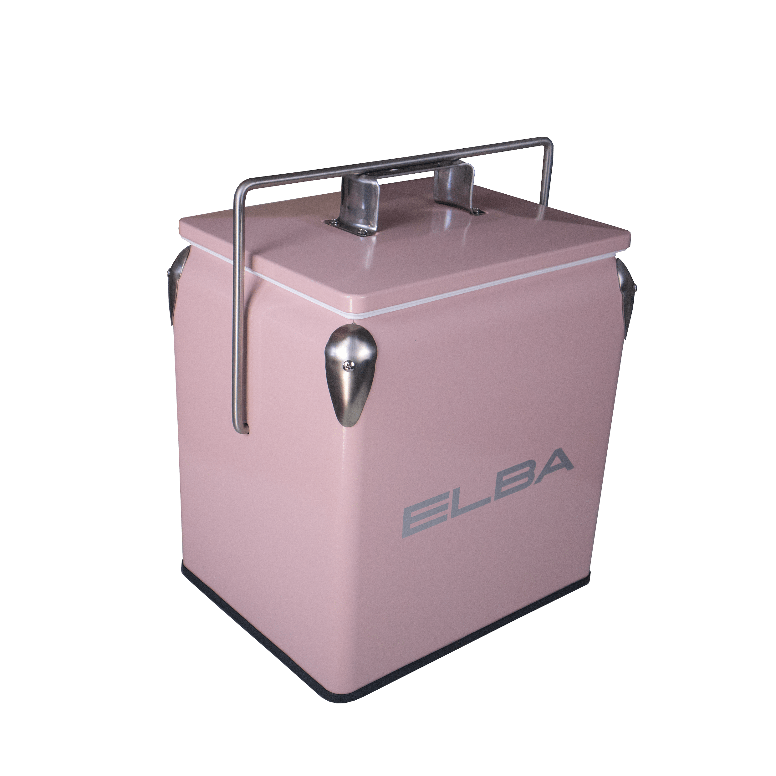 Elba Cooler Box Elba Metal Cooler Box Metal 13L Pink 05/MCB-P (7884562759769)