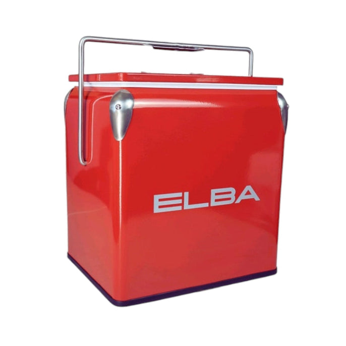 Elba Cooler Box Elba Metal Cooler Box Metal 13L Red 05/MCB-R