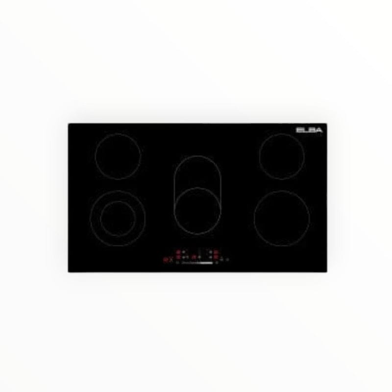 Elba Electric Hob Elba Classic 90cm 6 Zone Ceran Black Hob Lt5-02