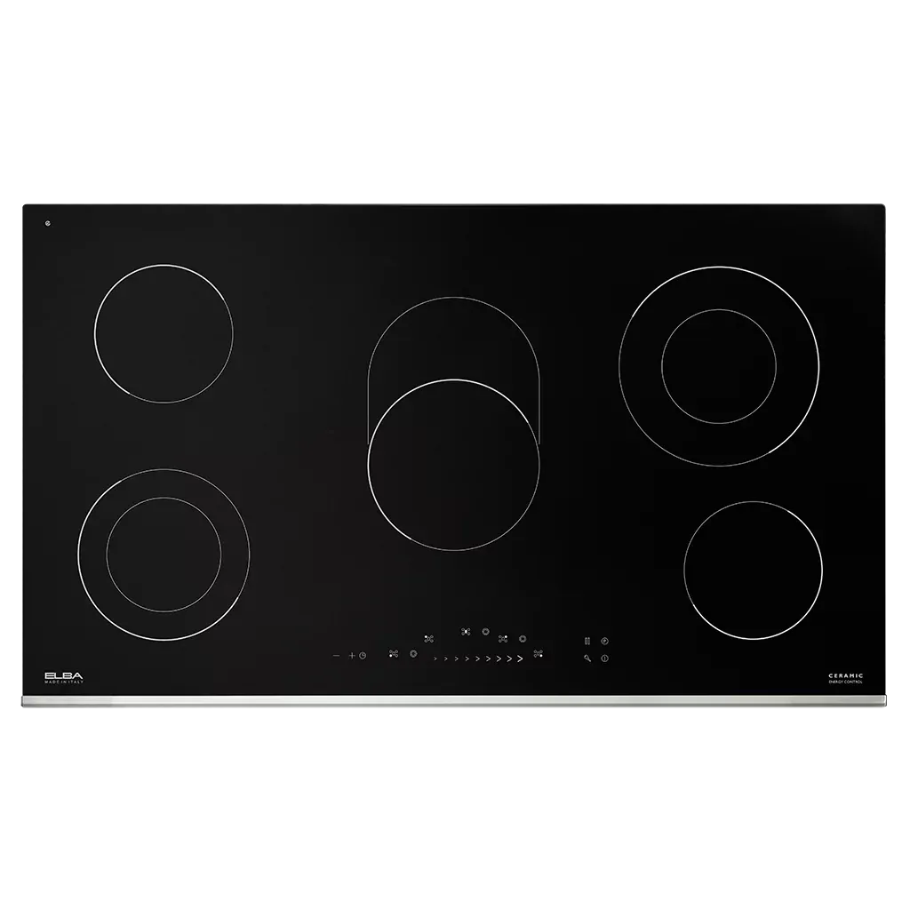 Elba Electric Hob Elba Classic 90cm 6 Zone Ceran Black Hob Lt5-02