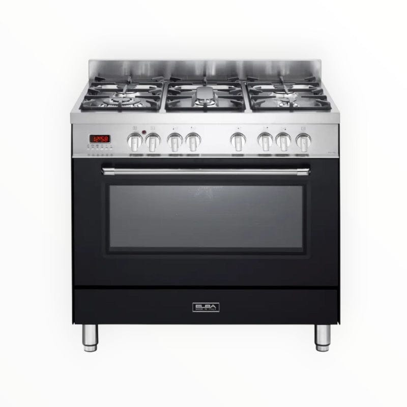 Elba GAS/ELECTRIC STOVE ELBA 9S4EX937KC 90CM 5 GAS BURNER STOVE