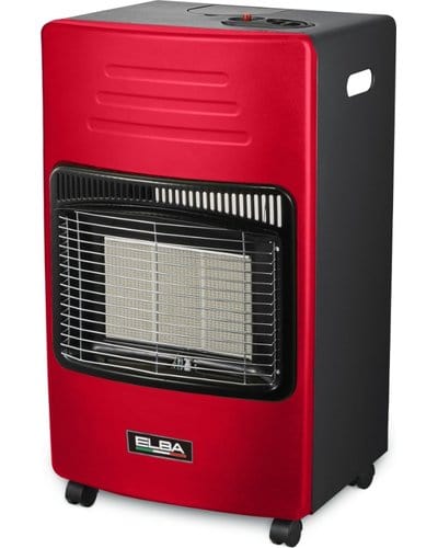 Elba GAS HEATERS Elba Rollabout Red Gas Heater 16/EL1010R (7657658187865)