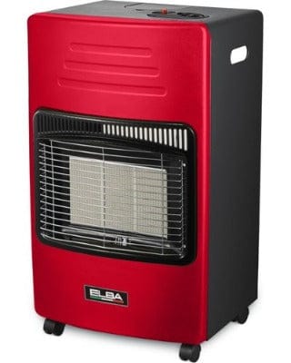 Elba GAS HEATERS Elba Rollabout Red Gas Heater 16/EL1010R (7657658187865)
