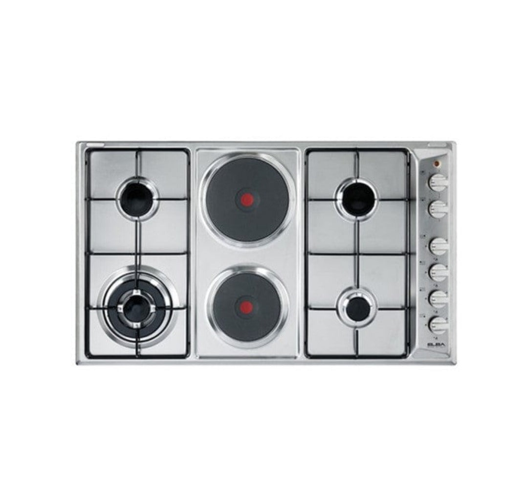 Elba Gas Hob Elba 4Gas+2Electric 02/EE95-420XD 90Cm (7332977213529)