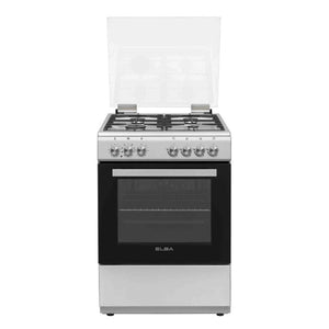 Elba Gas Stove Elba 60cm Silver Gas Stove 04/66cl 442G (7311391719513)