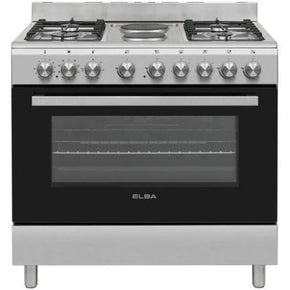 Elba Gas Stove Elba 90cm Black Gas Stove 04/96cl 727 (7311390900313)