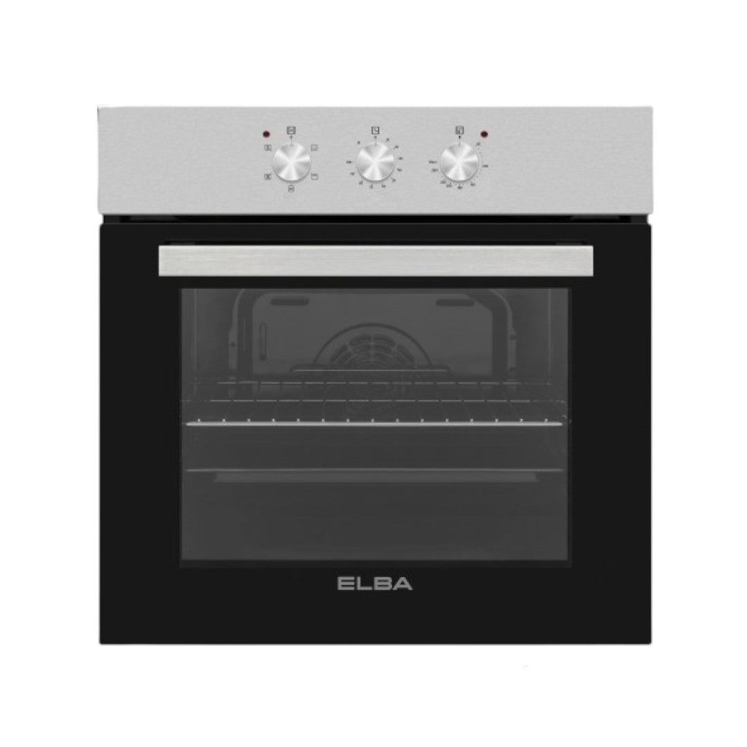 Elba OVEN Elba 60CM Black Glass Finish Multifunction Electric Oven 04/T60-3M/F (7701973074009)