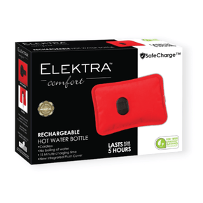 Elektra Hot Water Bottle Elektra Red Hot Water Bottle SEL-2501 (7311659892825)