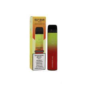 Elfbar Elf Bar 3600 Puffs Strawberry Kiwi (7398193922137)